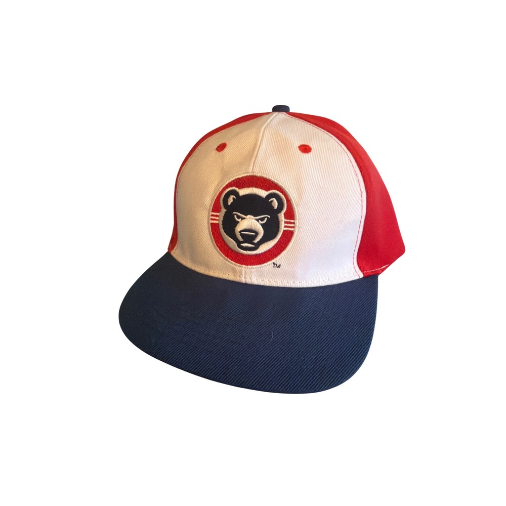 Pepsi Hat Red White Blue Bear Mascot Logo Adjustable Baseball Cap APC Promo